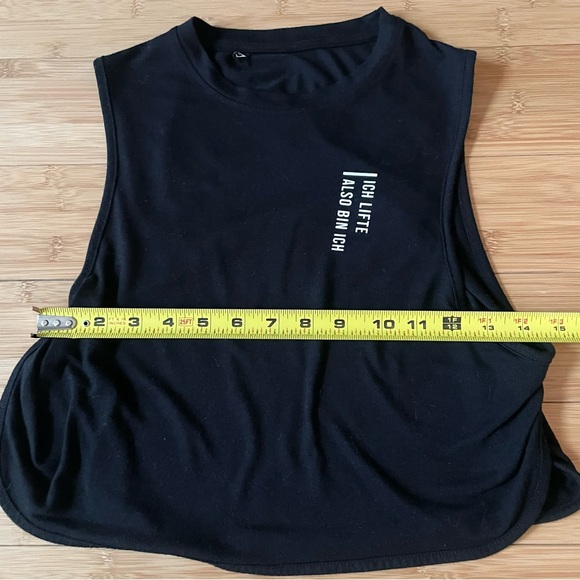 German Gymshark Lifting Club Crop Tank - Picture 6 of 8